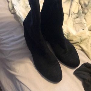 Women’s  Thigh high boots black 7